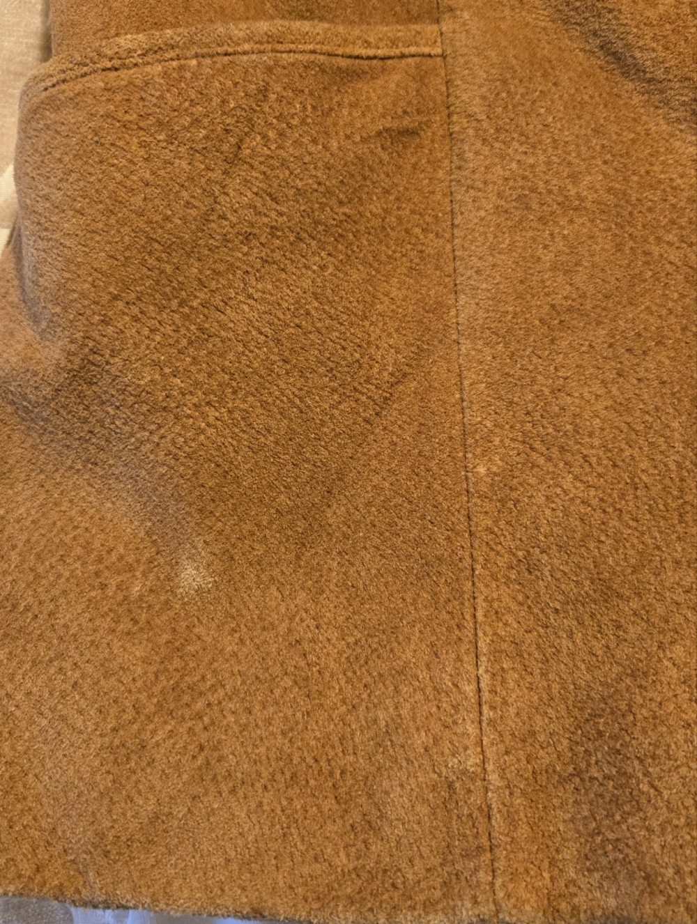 Gallery Vintage Womens Brown Suede Jacket With Fringe Small - Picture 15 of 15